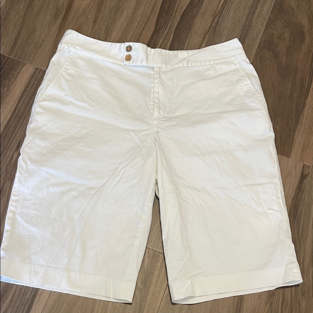 Ralph Lauren Classic White Womens Shorts